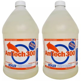 AH&S Amtech 300 Wood Boiler Water Treatment, Corrosion Inhibitor, 2 Gallons