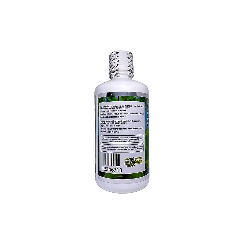 Productos El Colibri Savilla Y Clorofila Liquid Dietary Supplement 32