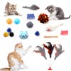 QUOZUO 26 pcs Kitten Toys Cat Toys, Cat Toys Variety