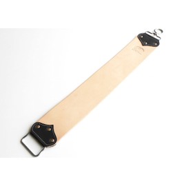 Quality Extra Wide Real Leather Straight Cut Throat Razor Strop/ Sharpning Belt.