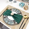 ASYOUWISH Set of 6 PVC Kitchen Table Place Mats, Non-Slip