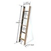 BarnwoodUSA Rustic Farmhouse Blanket Ladder - Our 5 ft Ladder