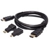 HDMI Cable 1.5m Mini HDMI MicroHDMI TV Monitor Tablet Camera