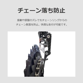 lifactlab. Chain Catcher, Road Bike, Carbon, Chain Watcher, Bicycle Shedding Prevention (Adjustable Type)