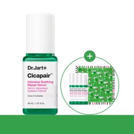 Dr. Jart+ 닥터자르트 급속진정세럼 시카페어 인텐시브 수딩 리페어 세럼 30ml +타이거스카프/밀키로션7mlx4 Dr. Jart+ Rapid Soothing Serum Cicapair Intensive Soothing Repair Serum 30ml + Tiger Scarf/Milky Lotion 7ml x 4