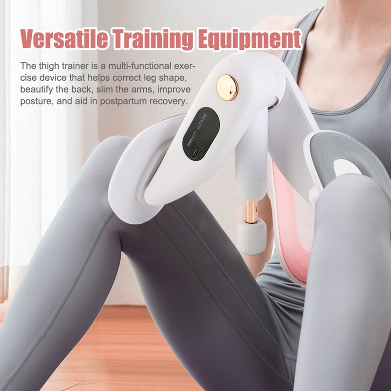Thigh Exerciser Inner Thigh Exercise Equipment Muscle Trainer with Counter