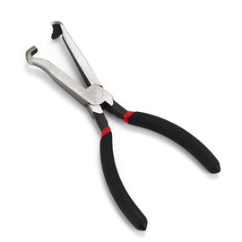 TMZDCJK Electrical Disconnect Pliers, 8 inch Automotive Electrical Connector Disconnect Pliers Spark Plug Disassembly Tool (1PC,Black)