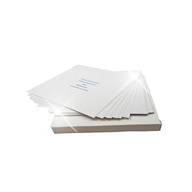 Premium Adhesive/Bright White 572 Pinwheel Postage Meter Tapes 5x5 Compatible with Hasler, Neopost, PB and Francotyp Postalia by Preferred Postage Supplies