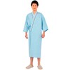 Patient Clothing (Unisex), 8/4 Sleeves, Kimono 59-441 (Blue) 3L Sumisho