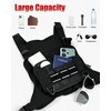 Sports Chest Bag for Men, Lightweight Water-Resistant Running Chest Pack
