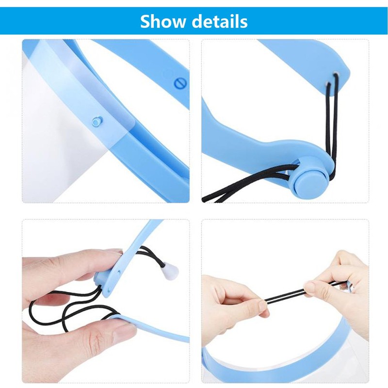 Angzhili Dental Anti-Fog Mask Adjustable Detachable Protecing Whole Face with