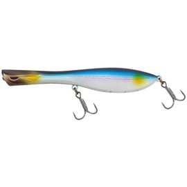 Nomad Dartwing Floating Freshwater Lure, Unique Dartwing Design - Pro Fish Attractor, Long Casting & Search Bait with Super Sharp BKK Spear Hooks, 125 FLT FR 5" - 5/8oz | Natural Shad