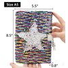 VIPbuy Magic Reversible Sequin Notebook Diary Lined Travel Journal with