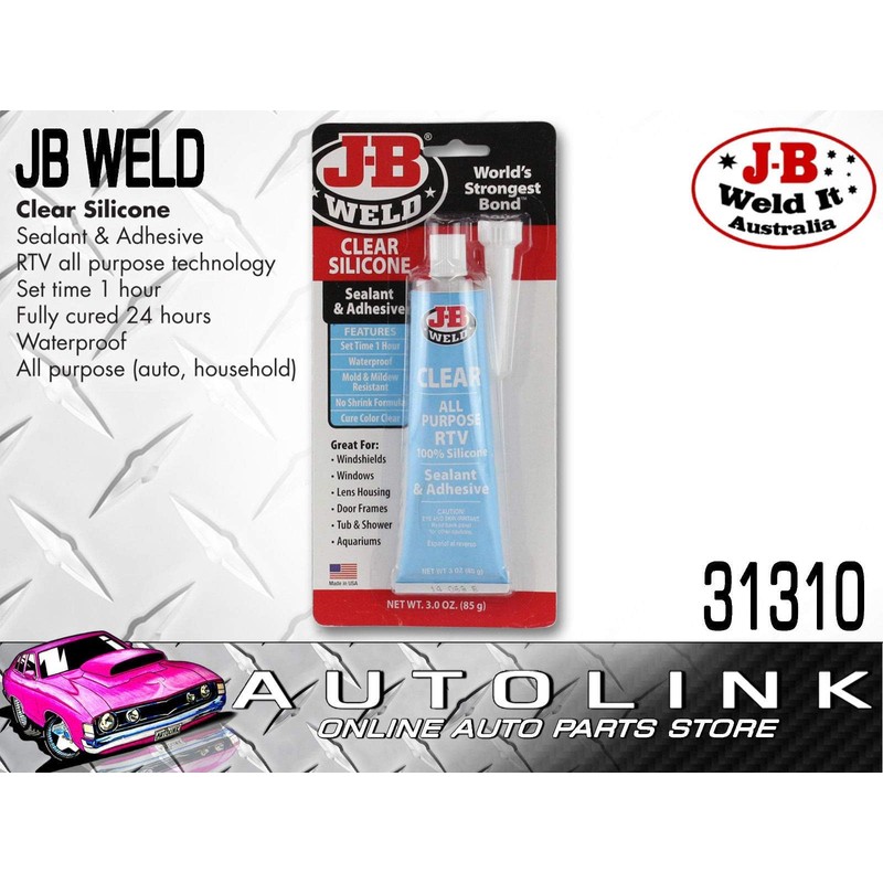 J-B Weld 31310 All-Purpose RTV Silicone Sealant and Adhesive -