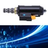 Rotary Solenoid Valve Alloy Steel Excavator Solenoid Valve Replacement 121‑1490