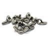 M6 Wing Nut DIN315, A4 (316) Stianless Steel (Pack of