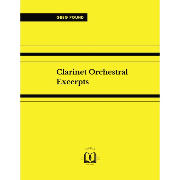 Clarinet Orchestral Excerpts