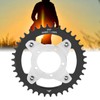 104BCD Electric Bike Chainring and Adapter 38T Aluminum Alloy CNC