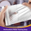 8-Gallon Trash Bags Bathroom Trash-Bags - Medium Unscented Clear White