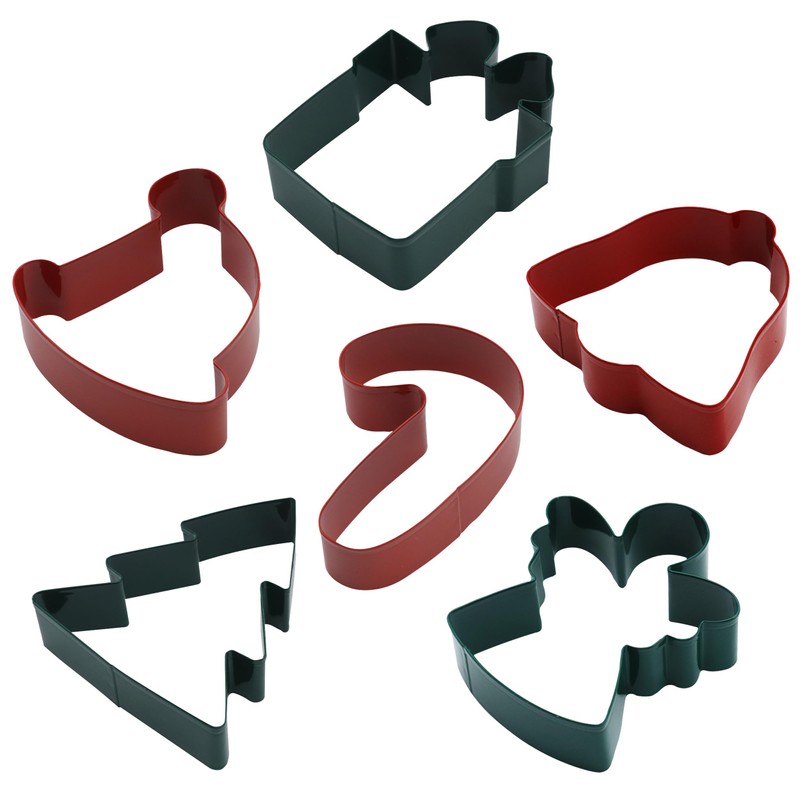 PME CH24CCC106 Christmas Cookie Cutters (Set of 12), Steel