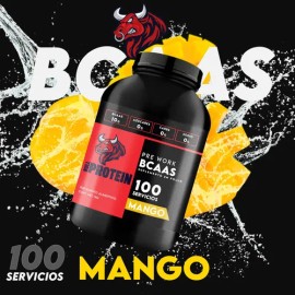 Aminoácidos Bcaas Bull Protein 1kg 100 Servicios Sabores                                                                                              