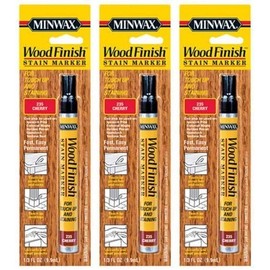 Minwax 63486000 Wood Finish Stain Marker, Cherry 3 Pack