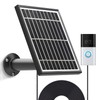 Solar Panel Compatible with Video Doorbell 1/newes Generation(2020 Release-1080p), Waterproof
