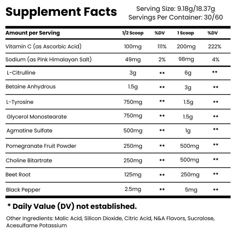 SuppDawg Bite Down – Non-Stim Pre-Workout (30 Servings):_Blue Raspberry