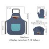 Emily´s Check Chef's Hat + Kitchen Apron + Oven Glove