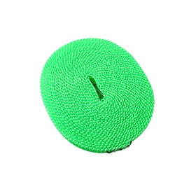 SEIWEI Windproof Nylon Clothesline Portable Travel Clothes Drying Line Clothes Airer Windproof Non-Slip Elastic for Hotel and Travel (Green)