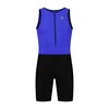 Rogelli Florida Triathlonanzug Unisex - Tri Anzug - Blau/Schwarz -