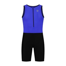 Rogelli Florida Triathlonanzug Unisex - Tri Anzug - Blau/Schwarz - Größe XL