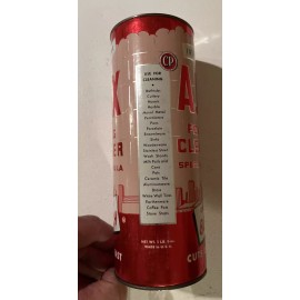 Ajax Vintage Ajax Powder Foaming Cleanser  Bleach 21 Oz Colgate Palmolive NOS Full