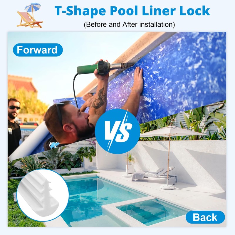 superlin New Premium Quality 6 Feet Liner Lock In Ground