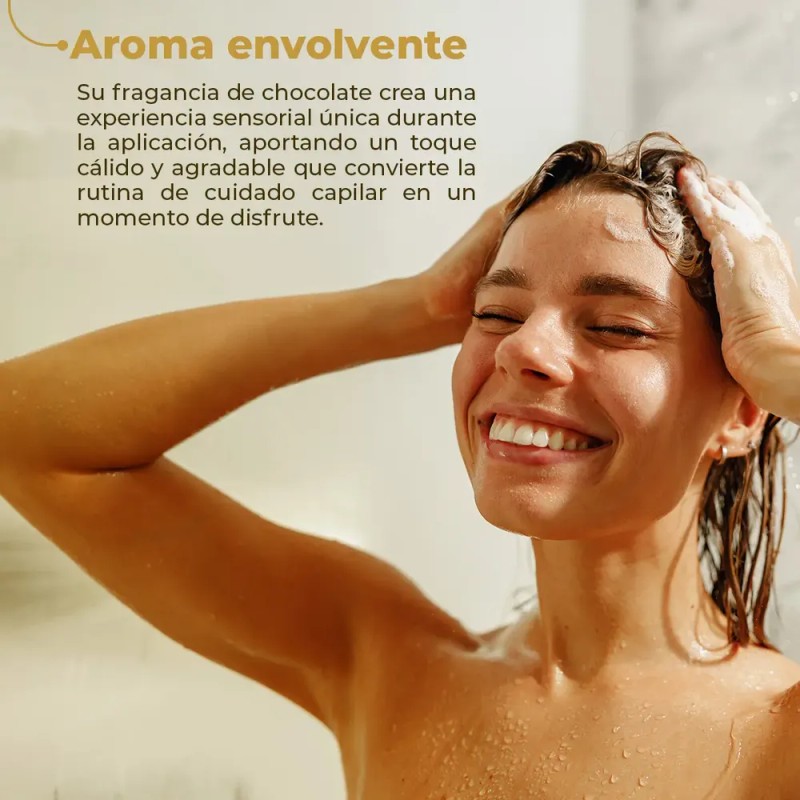 Shampoo Para Cabello Alfaparf Cioccolato Nutritivo 1 Lt