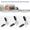 Simpeak Spring Clasps, Dumbbell Clasp for Dumbbells, 25 mm, 28