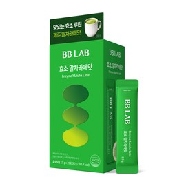 BB Lab Enzyme Matcha Latte Flavor 1 box 20-day supply powder, 1 box / 비비랩 효소 말차라떼맛 1박스 20일분 분말, 1박스