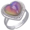 Jude Jewelers Adjustable Color Changing Mood Ring Inspirational Mystique Marble
