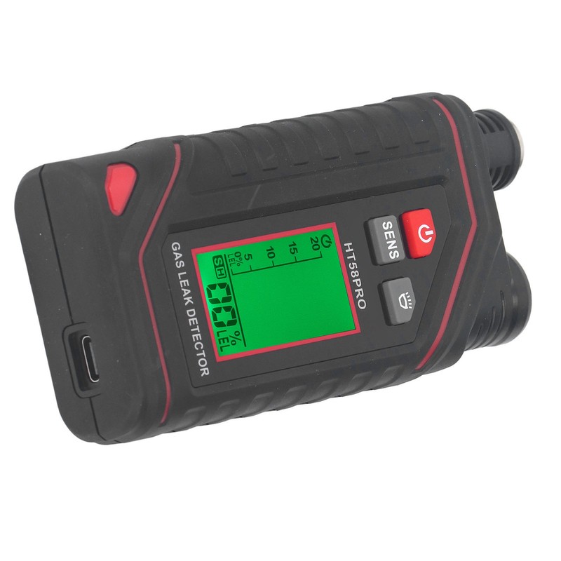 Gas Leak Detector Combustible Gas Alarm Multifunctional Handheld Gas Tester