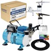 Master Airbrush Cool Runner II Dual Fan Airbrushing System Kit