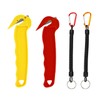2PCS Box Cutter with Lanyard, Compact Aesthetically Pleasing Portable Box