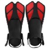 Adjustable Adult Diving Fins Comfortable Snorkeling Swimming Flippers Assistant EquipmentRed