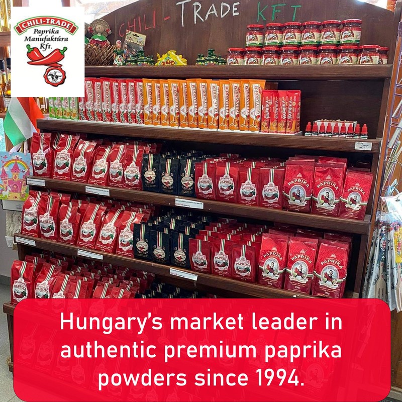 Hungarian Sweet Paprika (17.6oz/500g) Imported from Hungary, Gourmet Quality, Mild