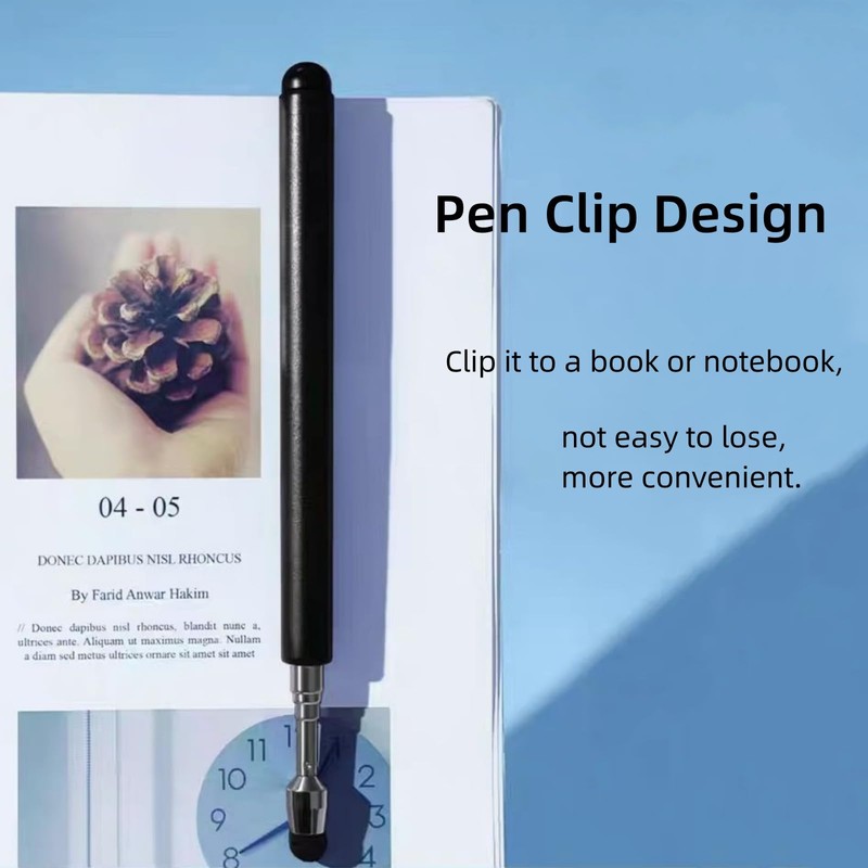 Universal Telescopic Stylus Pen for Touch Screens,Retractable Pointer Stick &