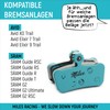 Miles Racing ® Disc Brake Pads Semi Metallic for Avid