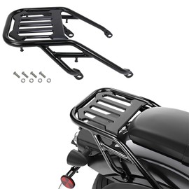 VASTMT Motorcycle Luggage Rear Rack for Rebel CMX 300 / CMX 500 2017 2018 2019 2020 2021 2022, Detachable Motorcycle Rear Rack Tail Rack Luggage Rack with Upgraded Wider Carrier Panel