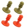 KOMBIUDA 4Pcs Proof Cap for Tent Anti- Camping Protection Hat