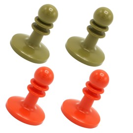 KOMBIUDA 4Pcs Proof Cap for Tent Anti- Camping Protection Hat Insulated Pole Cap for Outdoor Safety