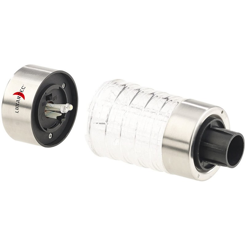 Lunartec Solar RGB LED Path Light Sensor Remote Control Stainless