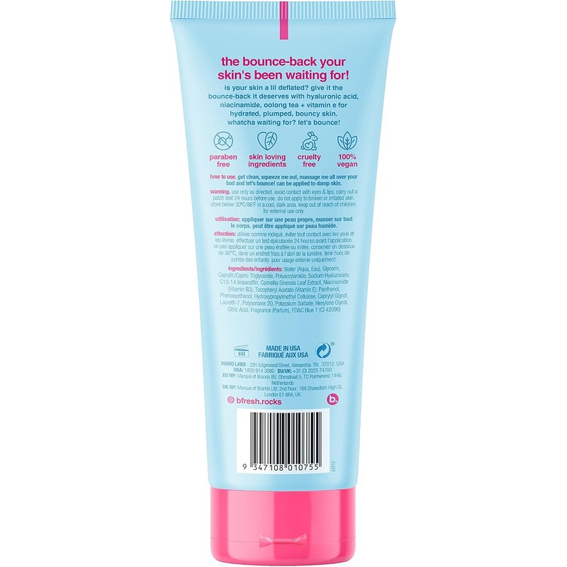 B.Tan Lets Bounce Firming Body Serum For Unisex 8 oz